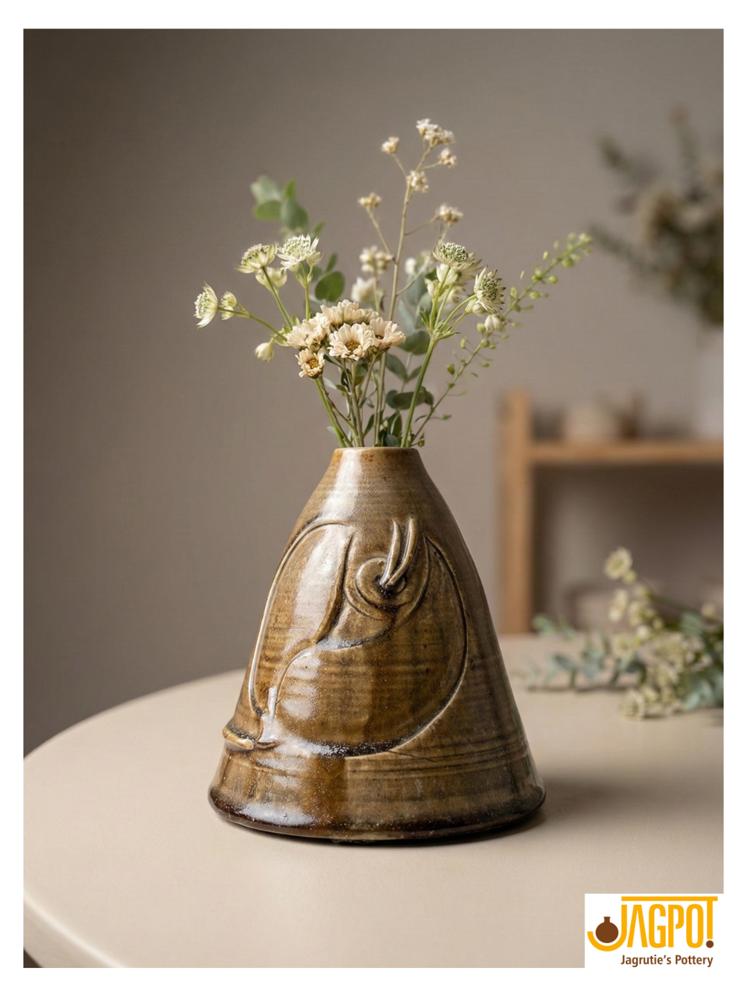 Pottery vase